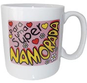 CANECA REDONDA - Namorada - 300ml - Caixa com 60 pçs.