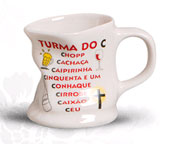 CANECA TORTA - Turma do C - 180ml - Caixa 60 Unidades.