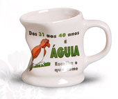 CANECA TORTA - Dos 31 aos 40 -  180ml - Caixa 60 Unidades.