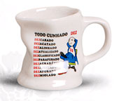 CANECA TORTA - Cunhado dez -  180ml - Caixa 60 Unidades.