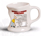 CANECA TORTA - Envelhece - 180ml - Caixa 60 Unidades.