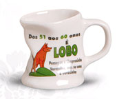 CANECA TORTA - Dos 51 aos 60 -  180ml - Caixa 60 Unidades.