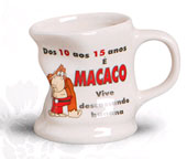 CANECA TORTA - Dos 10 aos 15 -  180ml - Caixa 60 Unidades.